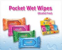 Vlhčené cestovní ubrousky - Obj.číslo: WW 102